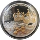 Монета З Великим Таінством Вінчання 1000 франків Республіка Конго 2011 рік срібло з позолотою - зображення 2