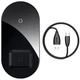 Беспроводное зарядное устройство Baseus Simple 2in1, Black (WXJK-01) - изображение 1
