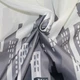Тканинна шторка для ванної та душу у міському стилі City 180x200 см - зображення 3