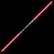 Меч световой, лазерный FG Darth Maul Серебристый 12 Вт 7 звуковых эффектов + RGB подсветка - изображение 1