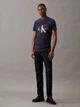 Футболка бавовняна чоловіча Calvin Klein Jeans J30J320935CHW 2XL Темно-синя (8719855869305) - зображення 3