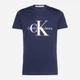 Футболка бавовняна чоловіча Calvin Klein Jeans J30J320935CHW 2XL Темно-синя (8719855869305) - зображення 6