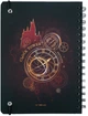 Блокнот Kite Harry Potter тверда обкладинка А5 клітинка 80 аркушів Коричневий (HP24-190) - зображення 3