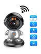 Поворотная беспроводная Wi-Fi видеокамера 3MP видеоняня Робот с датчиком движения 355 градусов UKC HD Smart Camera ART 8936 Астронавт - изображение 8