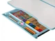 Комплект парта и кресло Evo-Kids BD-24 (стол+стул+полка+лампа) Blue, BD-24 BL - изображение 9