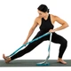 Лента стропа с петлями для растяжки Stretch Strap Record (10 петель, полиэстер, размер 230х3,7см, Бирюзовый) (FI-1723_Бирюзовый) - изображение 6