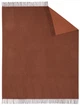 Плед Biederlack Cashmere-Plaid 490 GR, Rost-Terracotta 130x170 см Терракотовый - изображение 2