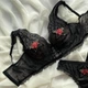 Бюстгалтер женский бралет Intimissimi Черный (rid1293 black (75B) - изображение 1