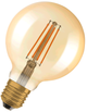 Лампа LED 6.5W 220V 725lm 2400K E27 DIM 95х135mm філаментна [4099854132315] OSRAM Vintage 1906 LED CLASSIC Globe Dimmable - изображение 2