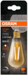 Лампа LED 7.2W 220V 806lm 2400K E27 DIM 64х143mm філаментна [4099854137822] OSRAM Vintage 1906 LED CLASSIC EDISON DIM - зображення 4
