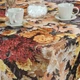 Скатертина плямостійка Invitta Minos U3 Colorful flowers 130 x 160 см (15869634279) - изображение 2
