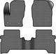 EVA коврики EVAtech в салон авто для Ford Escape 2012-2015 3 поколение SUV USA 3 шт Grey/Black (FD1577Z3FC2SGB) - изображение 1