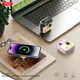 Портативний акумулятор 3 MagSafe XO PR223 10000mAh Wireless 15W Чорний-Жовтий - зображення 7