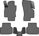EVA коврики EVAtech в салон авто для Skoda Octavia A7 AT 2013-2020 3 поколение Liftback EU 5 шт Grey/Black (SK3639C5RGB) - изображение 1