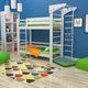 Ліжко двоярусне SportBaby Babyson 10 80x190 см (babyson-10-4) - зображення 6