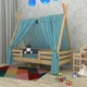 Кровать домик SportBaby Вигвам 2 лакированная 80х190 см (2-80х190-4) - изображение 6