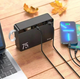 Повербанк повышенной емкости Power Bank Hoco J94 Overlord 22.5W 75000 mAh с быстрой зарядкой для смартфонов мощный повербанк для роутера - изображение 1
