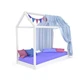 Ліжко будиночок SportBaby 80x190 см (bl-80x190-4) - зображення 2