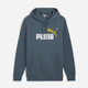 Bluza męska z kapturem Puma ESS+ 2 Col Big Logo Hoodie FL 58676418 2XL Granatowa (4067981446544) - obraz 6