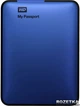 Жесткий диск Western Digital My Passport 1TB WDBBEP0010BBL-EESN 2.5 USB 3.0 External Blue - изображение 1
