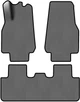 EVA коврики EVAtech в салон авто для Tesla Model Y 5 seats 2020-2021 1 поколение SUV USA 3 шт Grey/Black (TA1591ZE3RGB) - изображение 1