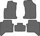 EVA коврики EVAtech в салон авто для Toyota Hilux (AN120) 2015+ 8 поколение Pickup 4-дв. EU 5 шт Grey/Black (TY11694CG5SGB) - изображение 1
