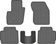 EVA килимки EVAtech в салон авто для Ford Fusion 2012-2017 2 покоління Sedan USA 5 шт Grey/Black (FD13205CG5FC2SGB) - зображення 1