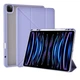 Чeхол WIWU Defender Protectived Case Smart Cover With Pencil Slot для Apple iPad Air 13 2024 M2 / iPad Pro 12.9'' 2018 2019 2020 2021 2022 (A12Z Bionic M1 M2) Purple - изображение 1