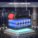 Аккумуляторная пила цепная Lithium Chain Saw-16" полотно 2500W два аккумулятора - изображение 8