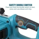 Аккумуляторная пила цепная Lithium Chain Saw-16" полотно 2100W, 2 аккумулятора, 2 зарядных - изображение 10