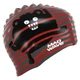Шапочка для плавания силиконовая юниорская Mad Swim Junior Monster 057309 Black-Red - изображение 2
