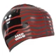 Шапочка для плавания силиконовая юниорская Mad Swim Junior Monster 057309 Black-Red - изображение 3