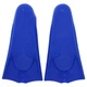 Ласты тренировочные с закрытой пяткой Mad Swim Flippers 074302 размер L (41-43) Blue - изображение 4