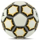 Мяч футбольный Soccermax Kick Off 8079 размер №5 White-Yellow - изображение 3
