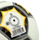 Мяч футбольный Soccermax Kick Off 8079 размер №5 White-Yellow - изображение 4
