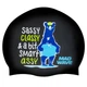 Шапочка для плавания силиконовая юниорская Mad Swim Junior Smart Assy 057002 Black - изображение 1