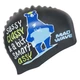 Шапочка для плавания силиконовая юниорская Mad Swim Junior Smart Assy 057002 Black - изображение 2