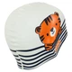 Шапочка для плавания силиконовая юниорская Mad Swim Junior Tiger 057315 - изображение 4