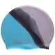 Шапочка для плавания силиконовая увеличенного объема Mad Swim Multi 053111 Blue-Black-Silver - изображение 1