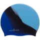 Шапочка для плавания силиконовая увеличенного объема Mad Swim Multi 053111 Blue-Black-Silver - изображение 4