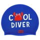 Шапочка для плавания силиконовая юниорская Mad Swim Junior Cool Diver 057310 - изображение 1