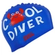 Шапочка для плавания силиконовая юниорская Mad Swim Junior Cool Diver 057310 - изображение 3