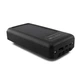 Портативное зарядное устройство Power Bank на солнечной батарее на 20000 mAh. Цвет: черный - изображение 6