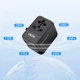 Универсальный дорожный адаптер LENCENT 651FC Black 3xUSB-A+TypeC адаптер для путешествий - изображение 3