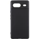 Чехол панель силиконовый Premium Soft-touch Silicone Case для Google Pixel 8a Черный / Black - изображение 1