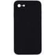 Silicone Case Square Full Camera Protective (AA) NOLOGO для Apple iPhone 6/6s (4.7") Чорний / Black - зображення 1