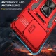 Ударостійкий чохол Camshield Army Ring для Xiaomi Poco X6 Pro Червоний / Red - изображение 2