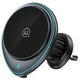 Автоутримувач із БЗП Usams US-CD222 JC Series 5W/7.5W/10W/15W Grey - зображення 1