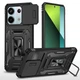 Ударопрочный чехол Camshield Army Ring для Xiaomi Redmi Note 13 Pro 4G / Poco M6 Pro 4G Черный / Black - 00000072804_6 - изображение 1