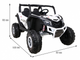 Samochód elektryczny Ramiz Buggy UTV MX Biały (5903864952926) - obraz 5